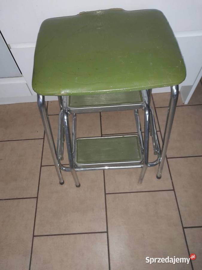 Sprzedam stary taboret z drabinką z lat 70 Poznań