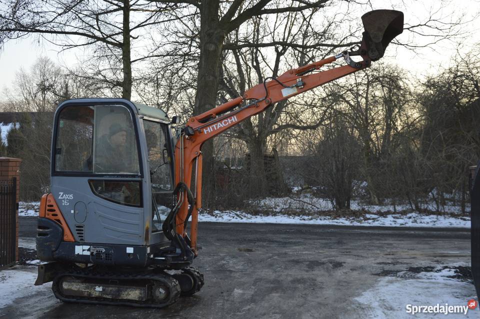 Minikoparka mini koparka HITACHI ZX16 2004r sprzedam