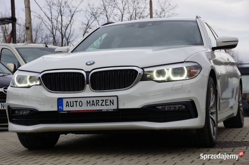 BMW 520d XDrive 20 Diesel 190 4x4 Navi Kamera aluminiowe felgi małopolskie Nowy Sącz