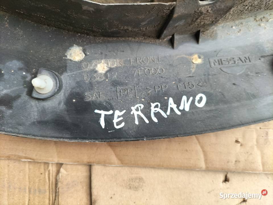 NISSAN TERRANO 1 2 LISTWA NAKŁADKA BŁOTNIKA Kamień-Kolonia