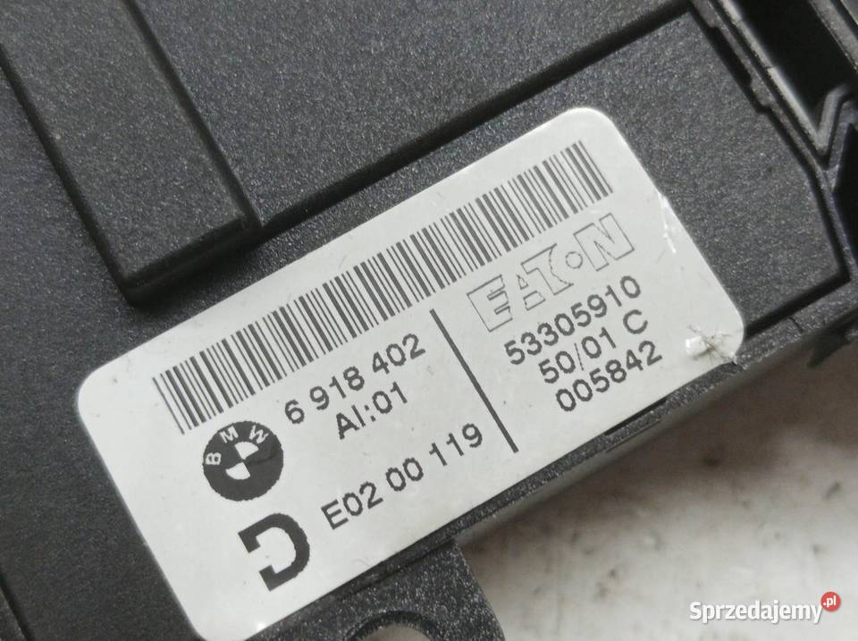 PRZEŁĄCZNIK FOTELA LEWEGO 6918402 6918382 Bmw
