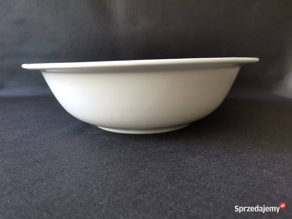 Stara duża misa porcelana kantynowa Rosenthal Porcelana i szkło śląskie Katowice