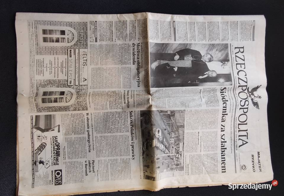 RZECZPOSPOLITA 73 4026 Wyd 3 Poniedziałek 27 sprzedam