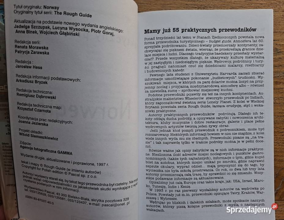 Norwegia praktyczny przewodnik Pascal