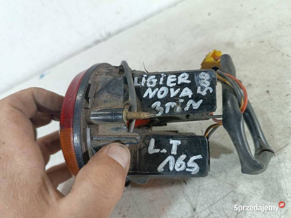 LAMPA LEWY TYŁ EUROPA LIGIER NOVA