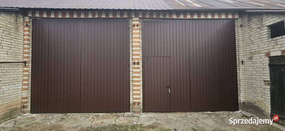 Bramy garażowe drzwi garażowe stalowe wrota Tarnów
