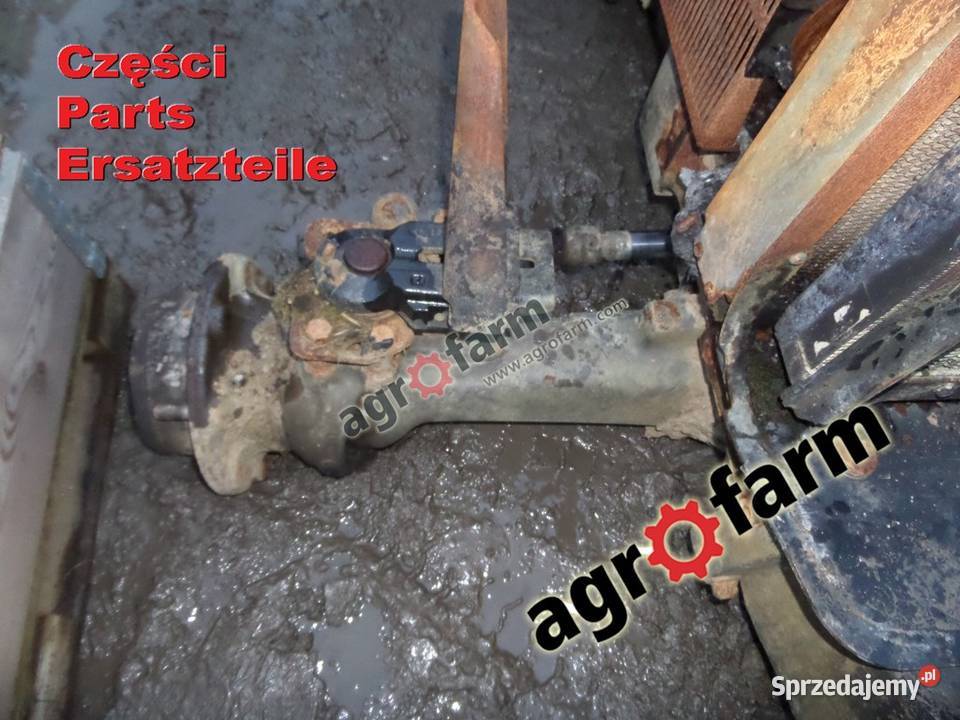 Claas Axos 340 części skrzynia biegów oś wał Byków