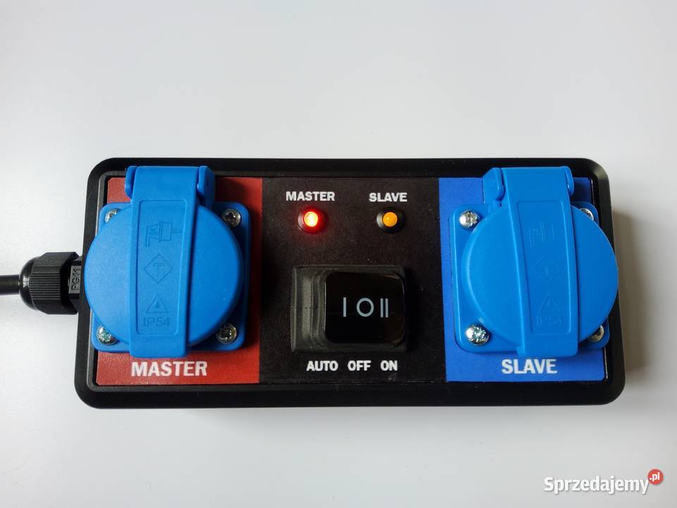 MASTERSLAVE Switch 230V włącznik Narzędzie / Odkurzacz Świdnica