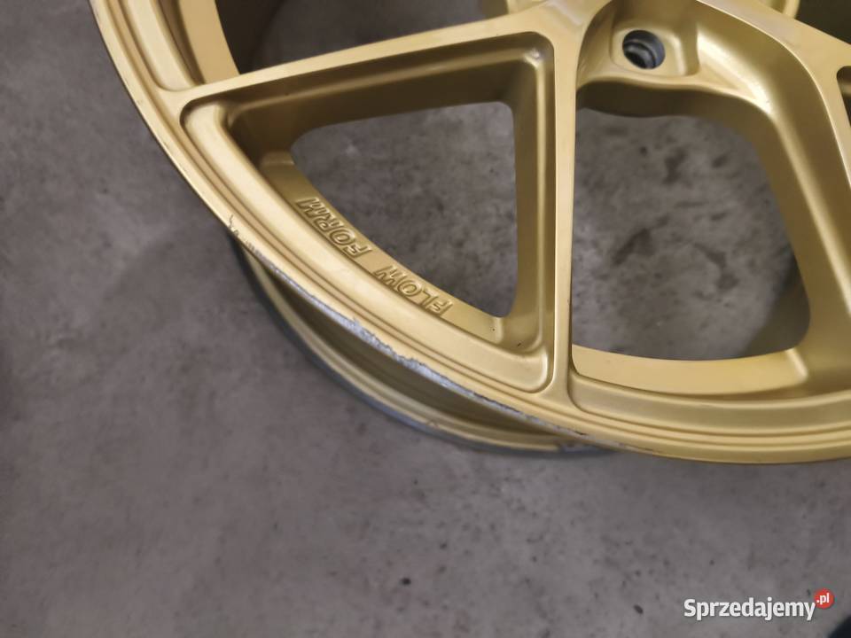 Sprzedam 4xFelgi JR SL01 et42 BLANK GOLD 5x108 aluminiowe Krosno