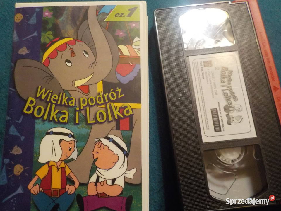 Wielka podróż Bolka i Lolka 2xVHS Sopot