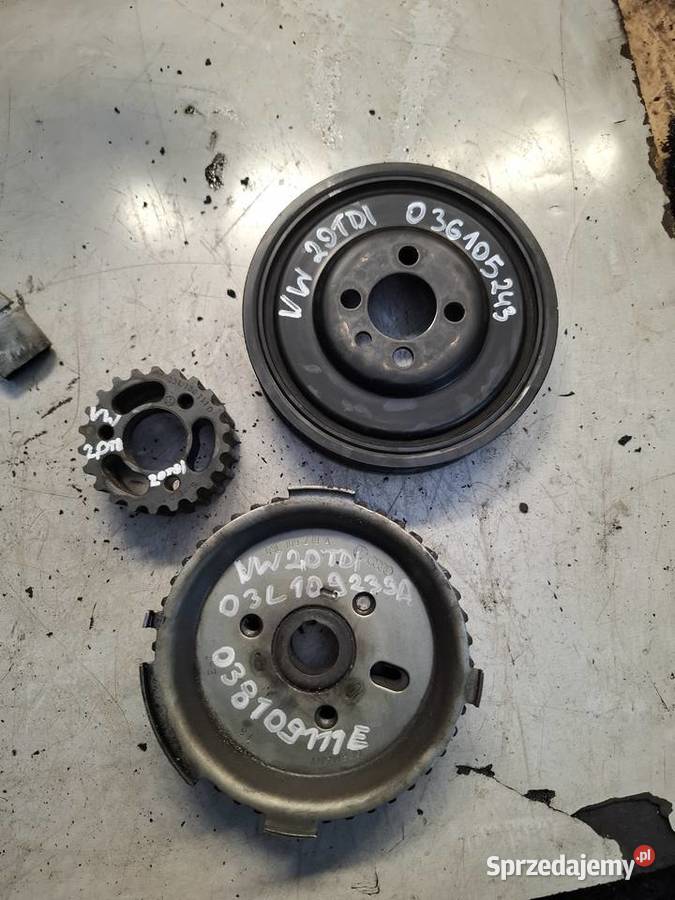 VW AUDI SEAT SKODA 20 TDI koło pasowe wału Kielce