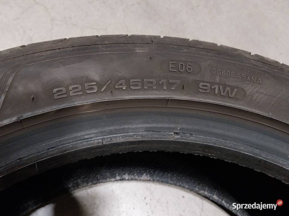 Opony letnie Goodyear 22545R17 91W używane 4 Czeladź