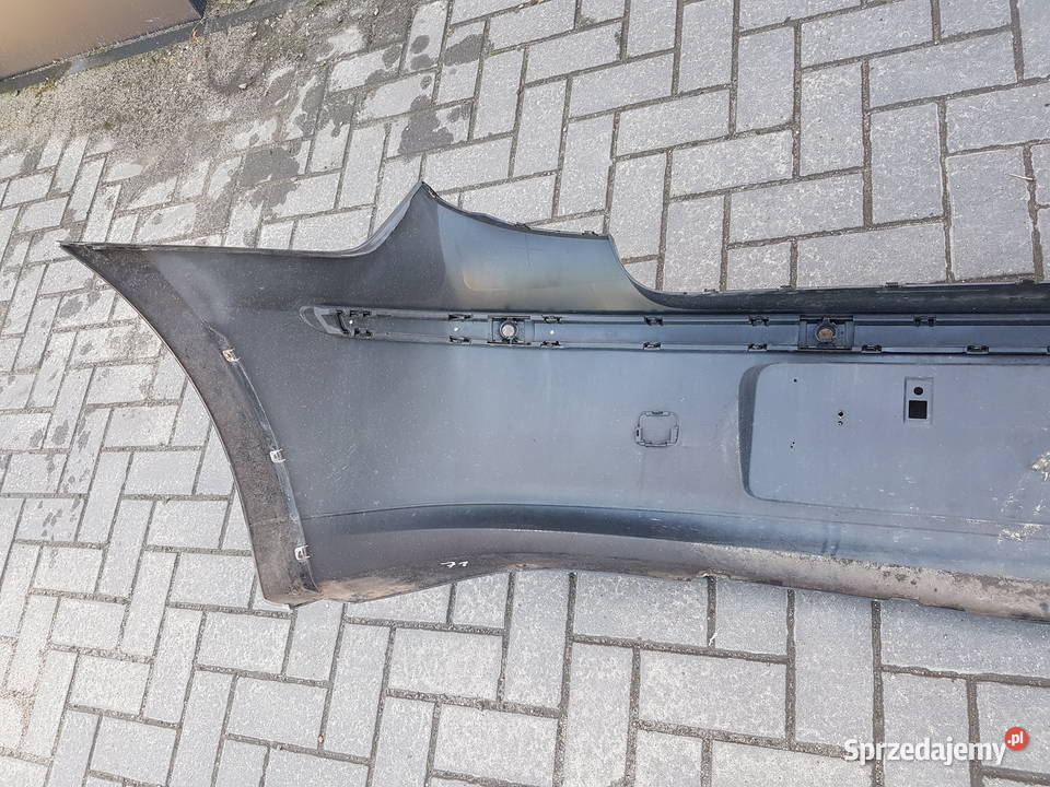 BMW 1 E81 E87 LIFT ZDERZAK TYL CZARNY PDC osobowe Zderzaki Turkowice