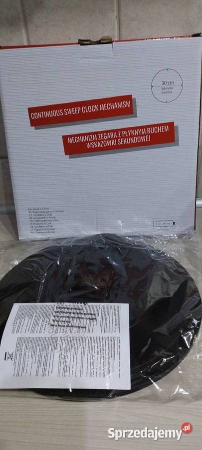 Zegar ścienny z działaniami matewmatycznymi Zegarki i Biżuteria lubelskie Lublin