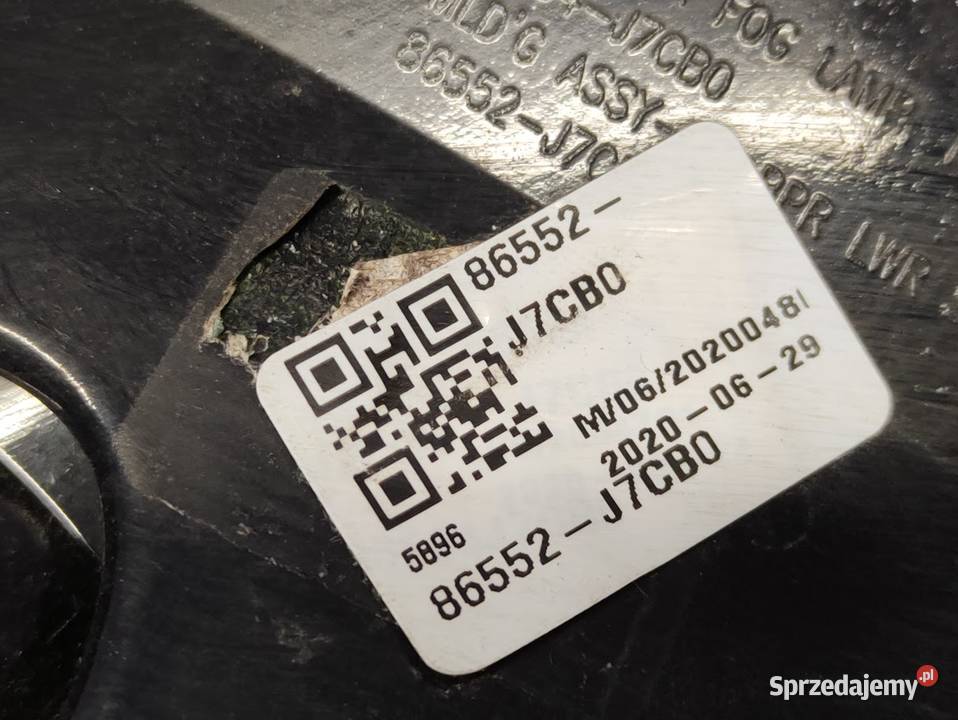Kratka Ramka Halogenu Prawy Przód Kia X Ceed osobowe Pleszew