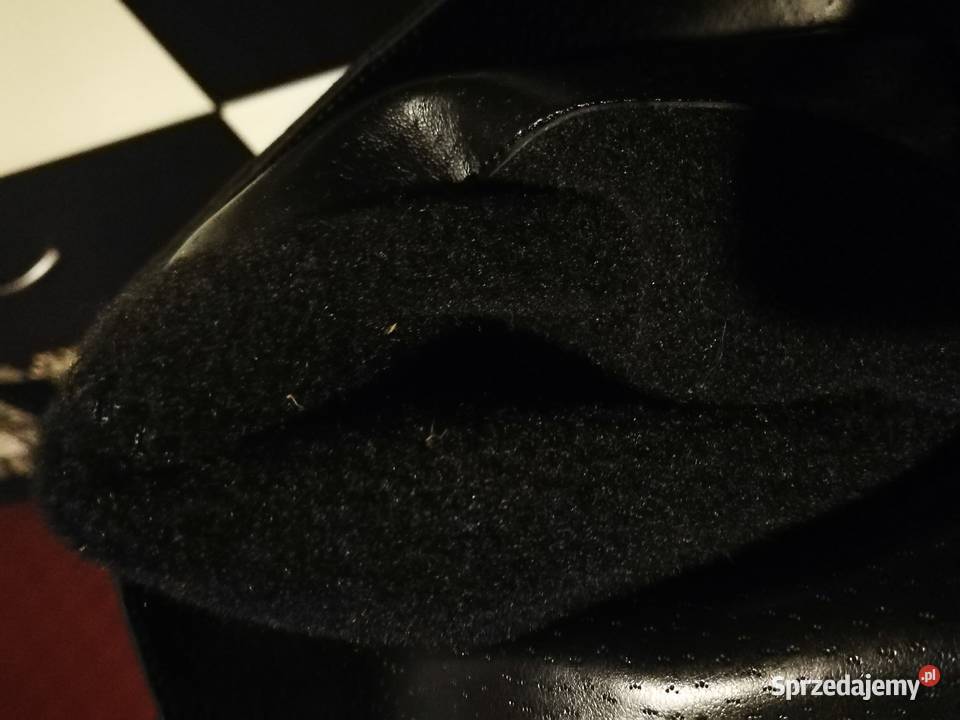 Kozaki damskie czarne muszkieterki Zielonki