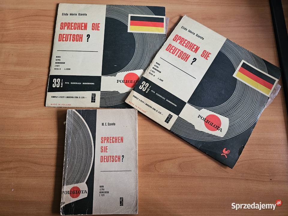Sprechen Sie Deutsch 2 Płyty winylowe jniemiecki Oświęcim