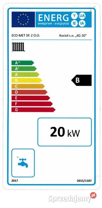 Kocioł Silver z podajnikiem 20kw 160m2 5 klasa łódzkie Łowicz sprzedam