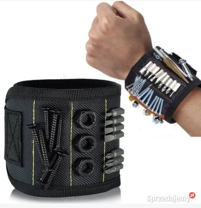 Magnetyczna opaska narzędziowa na nadgarstek do śląskie Rybnik