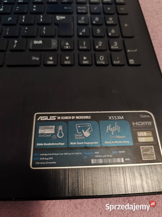 Asus f553m Sieradz sprzedam