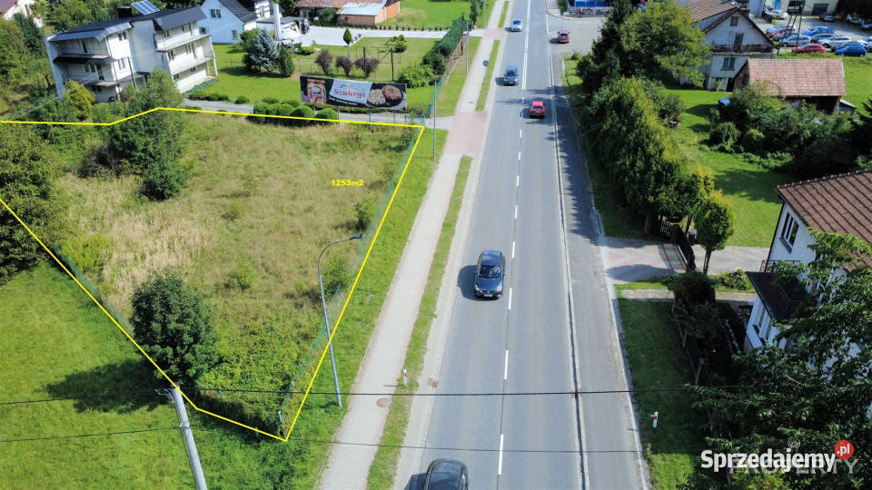 sprzedaży działki Nawojowa 1200m2 Nieruchomości małopolskie