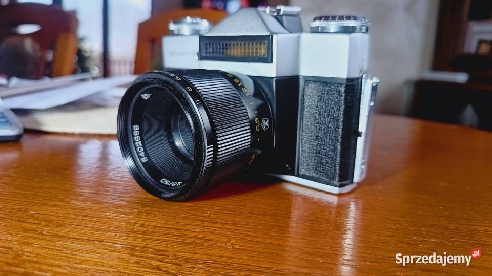 Aparat fotograficzny ZENIT E Międzybrodzie Bialskie