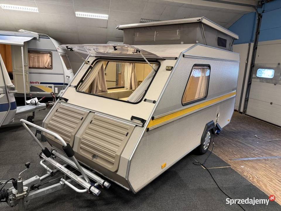 Przyczepa kempingowa kip kompakt lekka 850 Pępowo