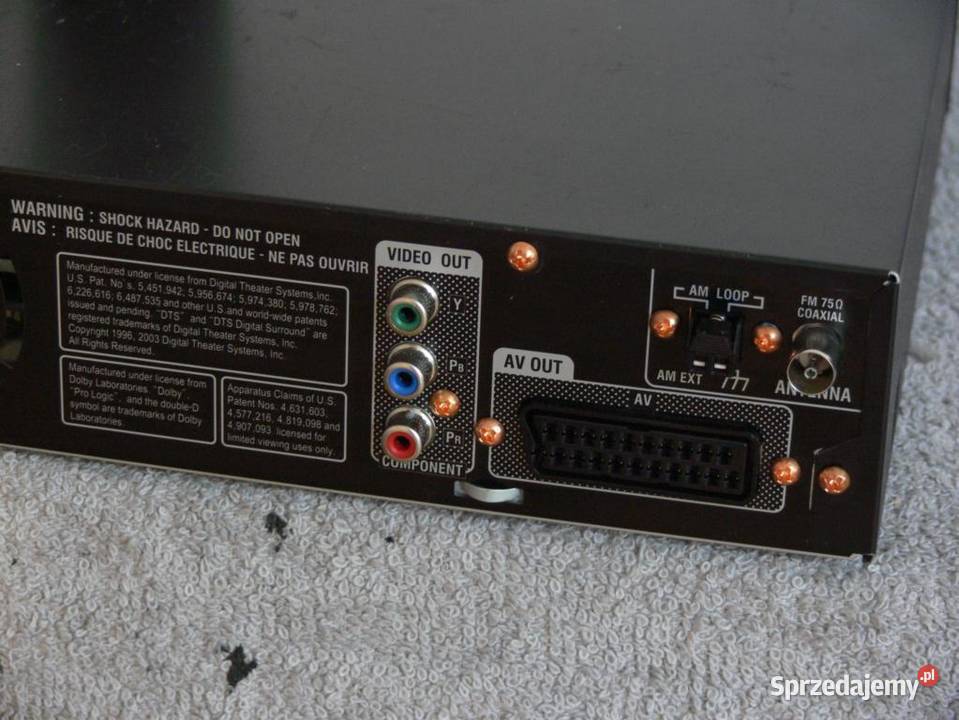 Amplituner z CD USB mp3 RDS AUX pilot WYSYŁKA Jasło