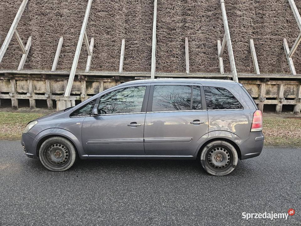 Opel Zafira 19 cdti 120 Klima 7 osób 2008 kujawsko-pomorskie Ciechocinek sprzedam