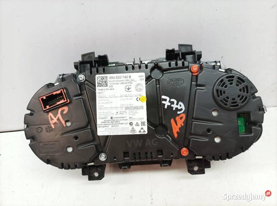 LICZNIK 654920740B 10 B 110 Skoda Scala I 2019 świętokrzyskie