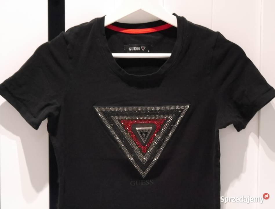 Guess piękna bluzka cyrkonie 34 XS sprzedam