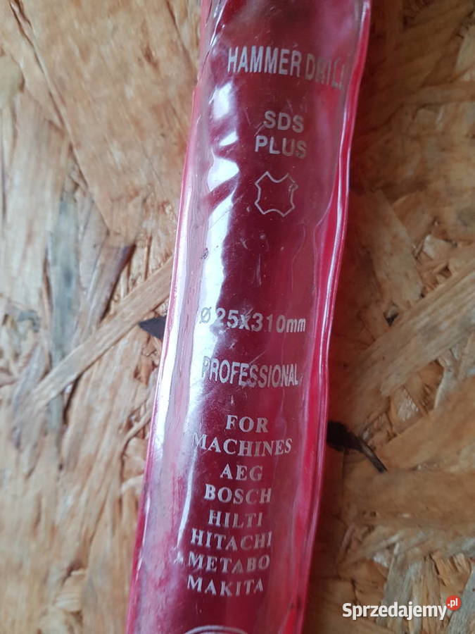 WIERTŁO DO BETONU SDS PLUS UDAROWE 25x310 mm Głogowa