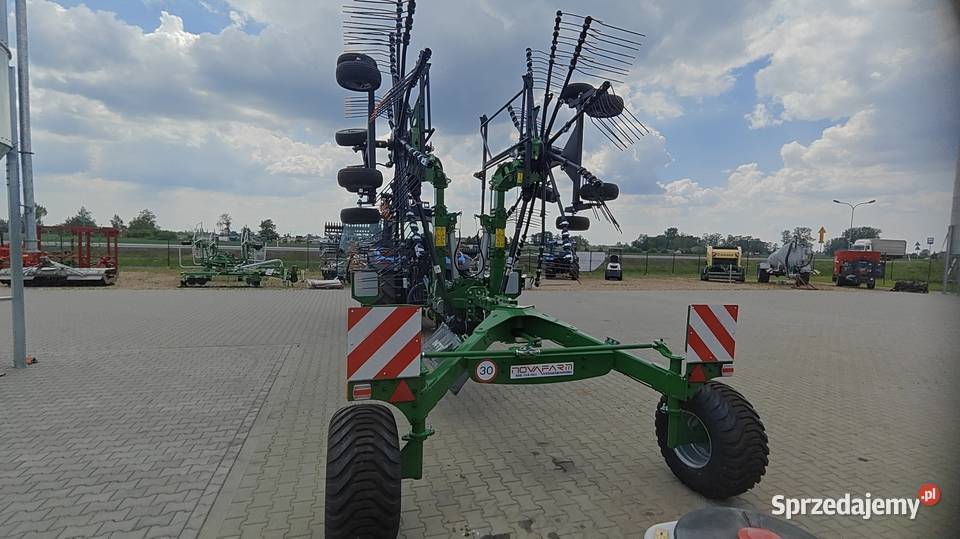 ZGRABIARKA dwukaruzelowa Intertech ZKD800 6878 m Zgrabiarki i przetrząsacze Gostynin