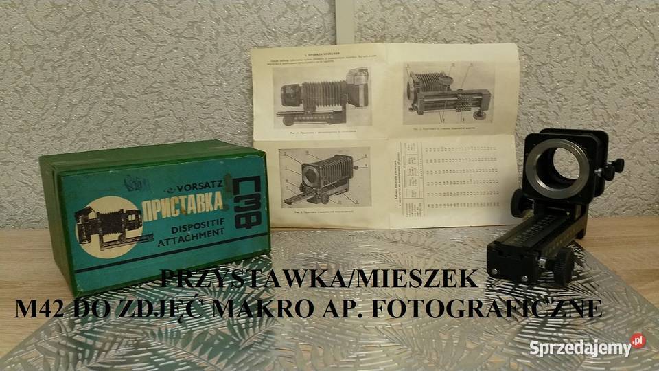 Zabytkowy sprzęt fotograficzny