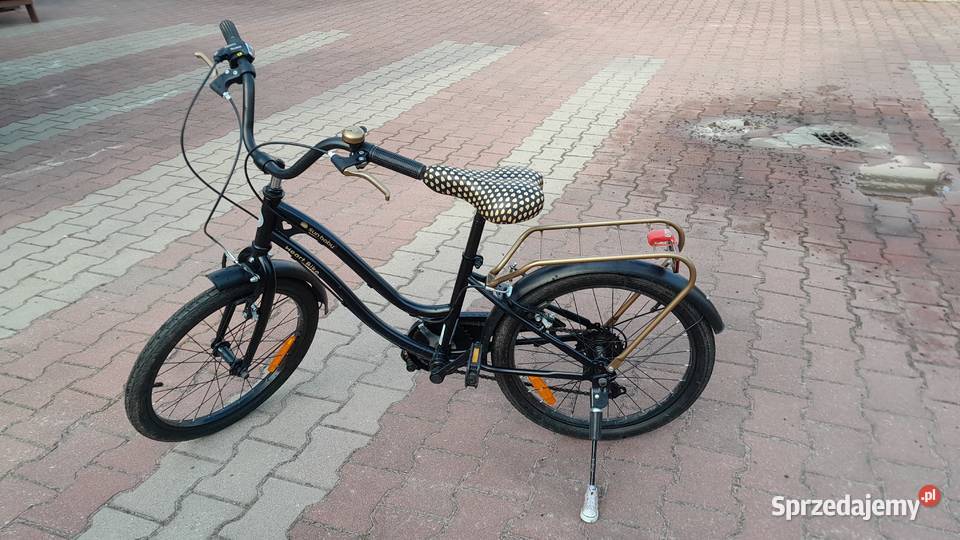 Rowerek czarny 20 stalowa sprzedam