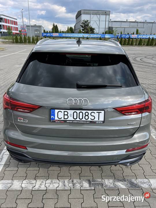 Audi Q3 Sline 20 TFSI Quattro BO Kamera 360 immobilizer Bydgoszcz