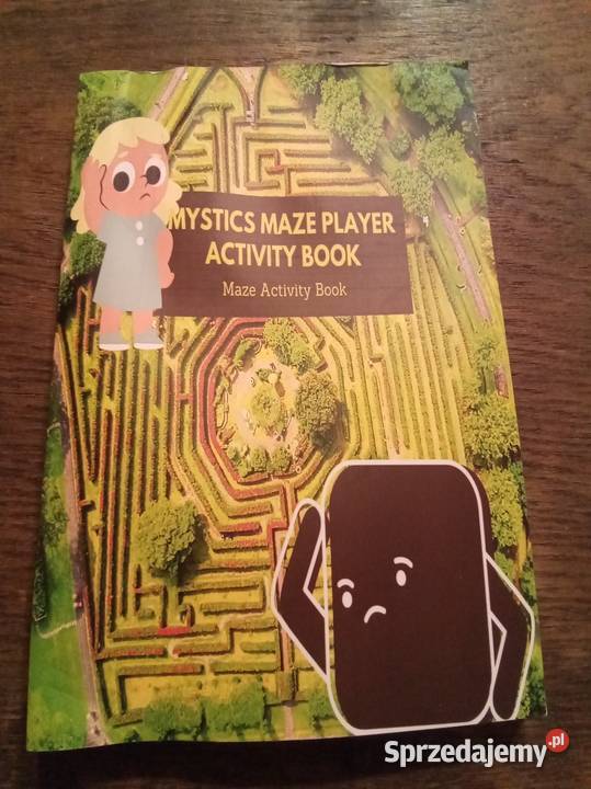 Mystics maze player activity book Labirynty Książki i Podręczniki Warszawa
