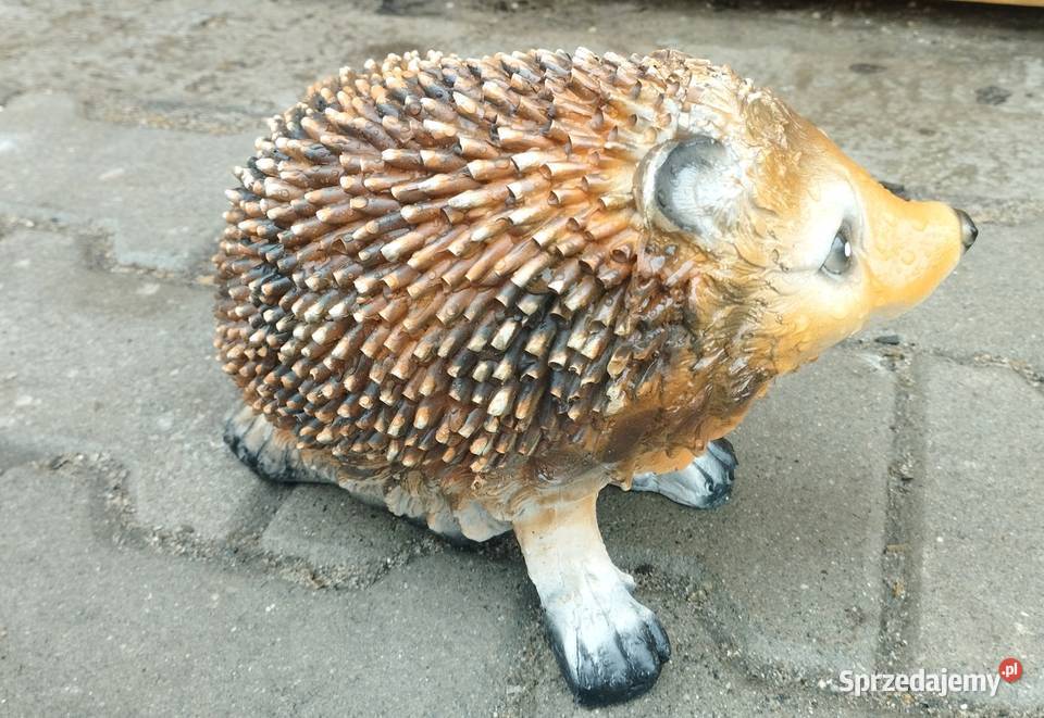 Figurka ogrodowa Jeż Jeżyk z masy żywicznej Szamotuły