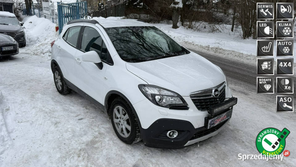 Opel Mokka 14 turbo 4x4 ledy xenon pomorskie Gdańsk