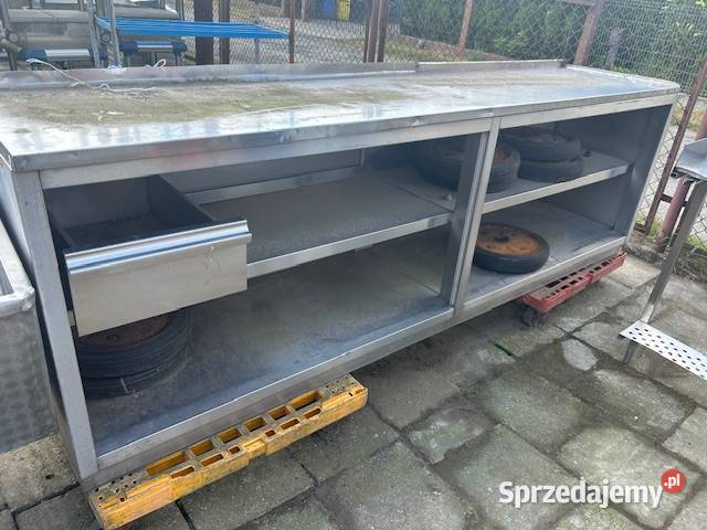 Szafka robocza ze stali nierdzewnej 265 x 60 Głogówko