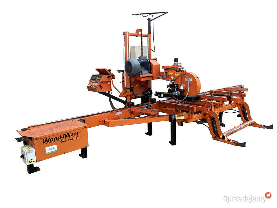 Trak WoodMizer LT 40 z hydrauliką i korowarką Mojusz
