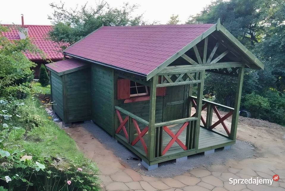 Domek ogrodowy Drewnolandia 500 x 300 Walentów