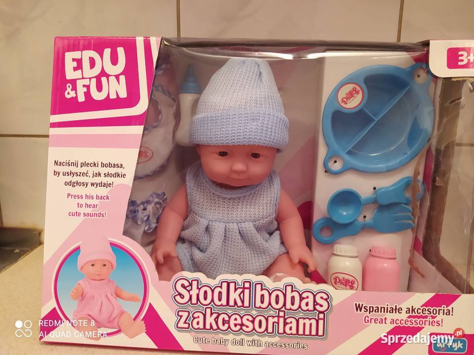 Słodki Bobas z akcesoriami Lalki i akcesoria pomorskie Gdańsk