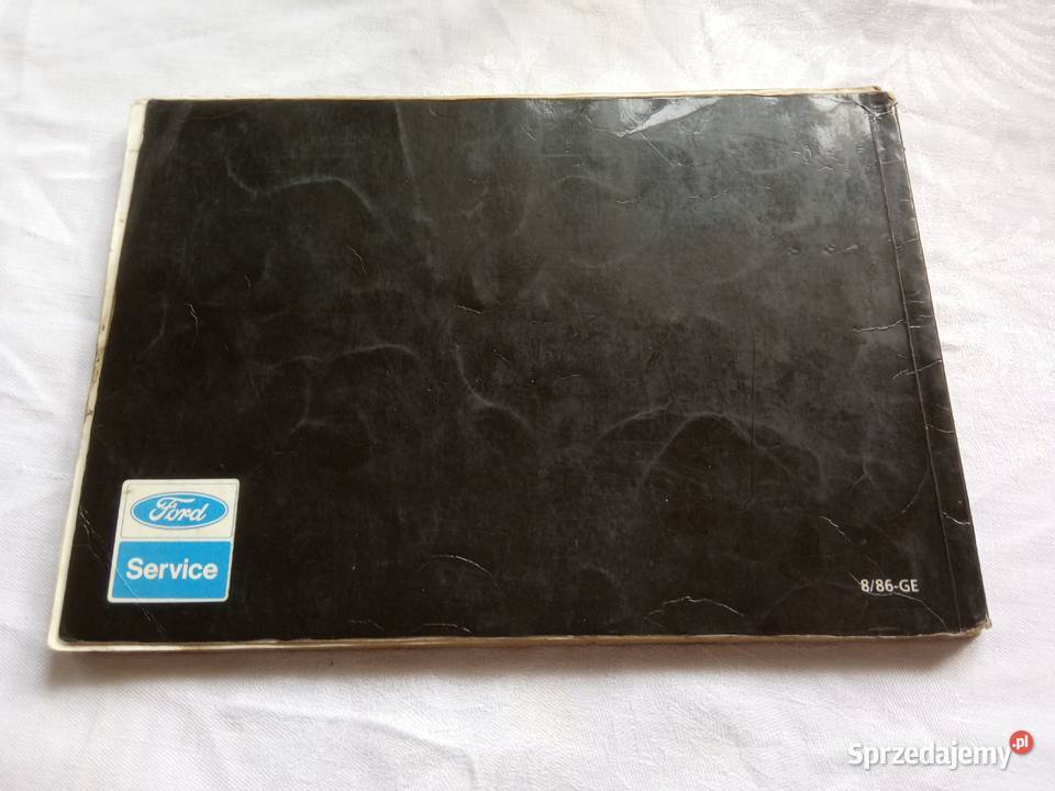 Instrukcja obsługi Ford Scorpio Szczecin sprzedam