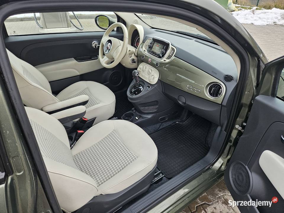 Fiat 500 14 turbo 135 automat Faktura vat 23 1400cm3 śląskie Turza Śląska