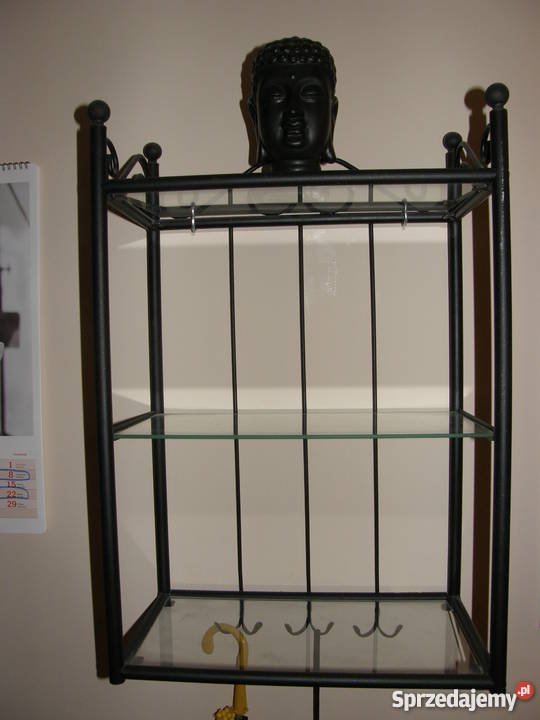 Regały metaloplstykaszkło Ikea seria EKNE zachodniopomorskie Szczecin