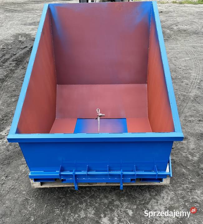 Kontener z otwieranym dnem 15 m3 kontener Niedrzew Pierwszy