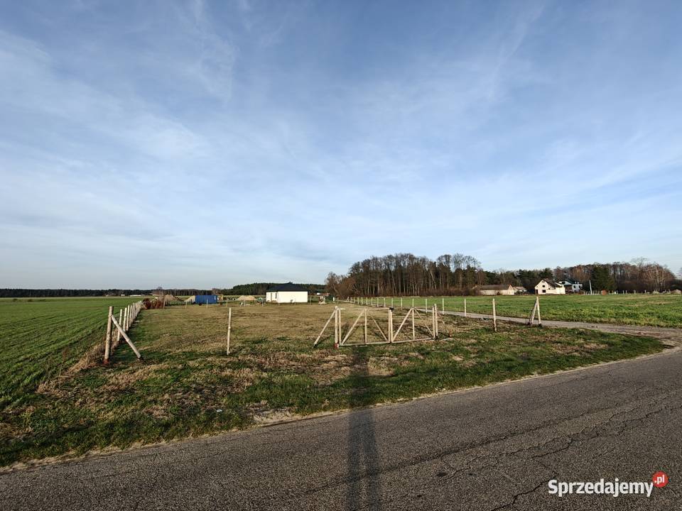 ościska gm Zabrodzie działka budowlana 1628 m2 Mościska