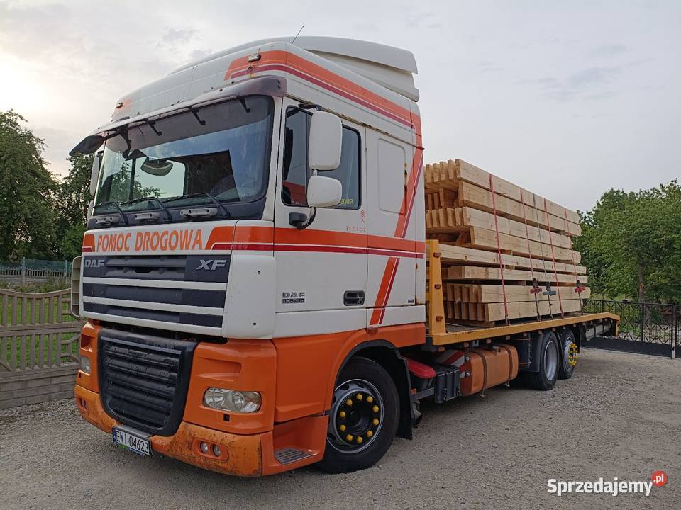 Daf XF 105410 AutoLaweta 87m Najazd łódzkie Mokrsko