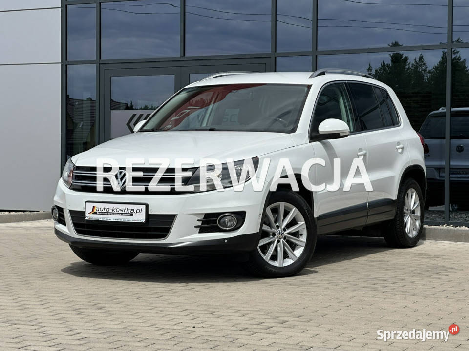 Volkswagen Tiguan Navi Grzane fotele Climatronic gniazdo USB opolskie Kąty Opolskie